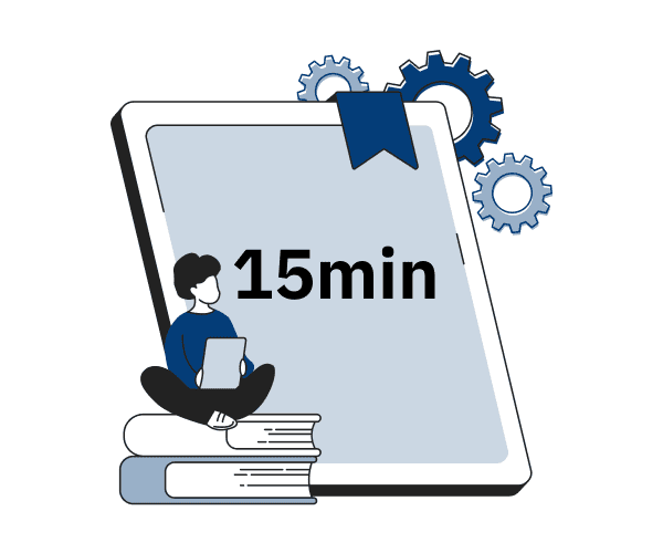 わずか10〜15分。学習者の“いま”がすぐに見える。